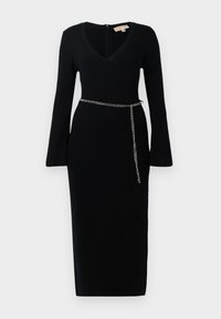 BELL - Strickkleid - black