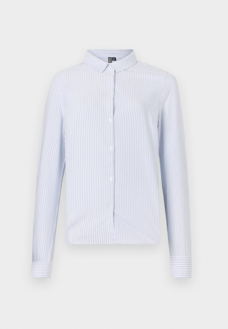 Pieces Overhemdblouse lichtblauw