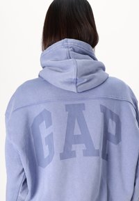Gap Tall ABBREV HOOD - Sweatshirt - larkspur wash