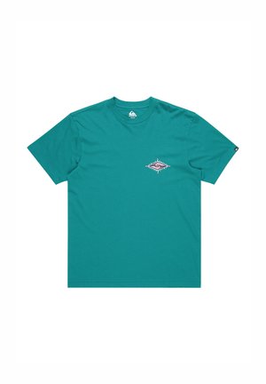 Quiksilver BLAST - T-shirt print - teal