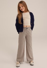 WE Fashion Basic póló - beige