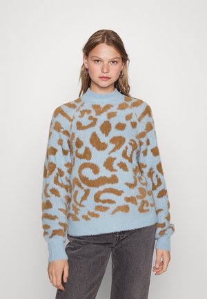 VIHELLYL LEO - Jersey de punto - kentucky blue/toasted coconut leo