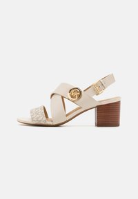 VERA MID - Sandals - vanilla/multi-coloured