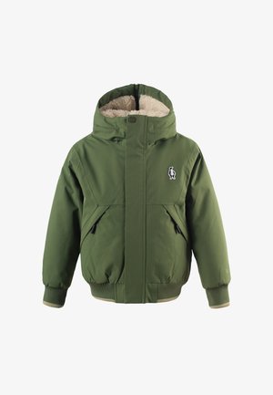 Gosoaky TIGER FEET - Regenjas - bronze green