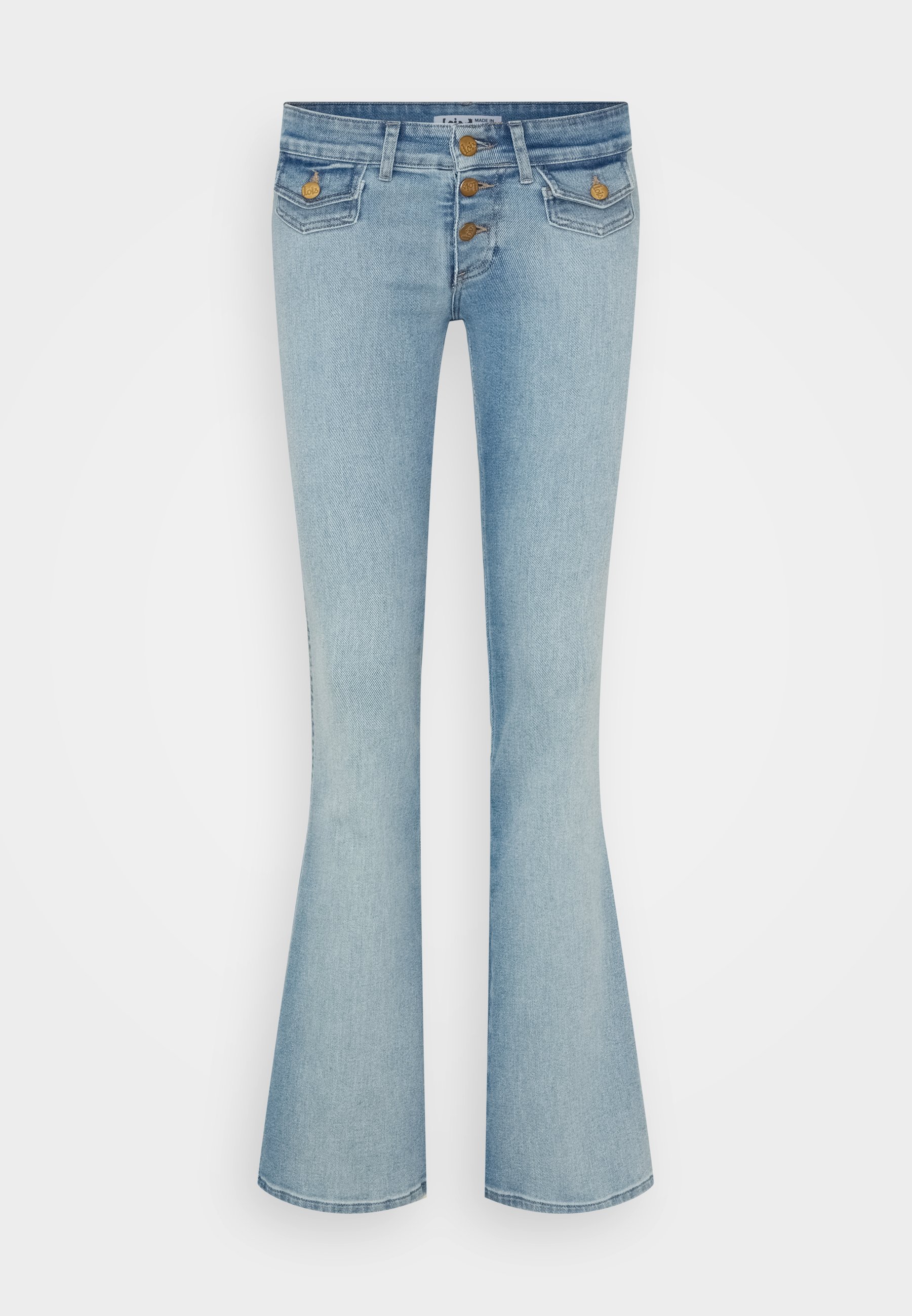 LOIS Jeans YOKO - Flared Jeans - harry sandblast/light-blue denim -  Zalando.co.uk