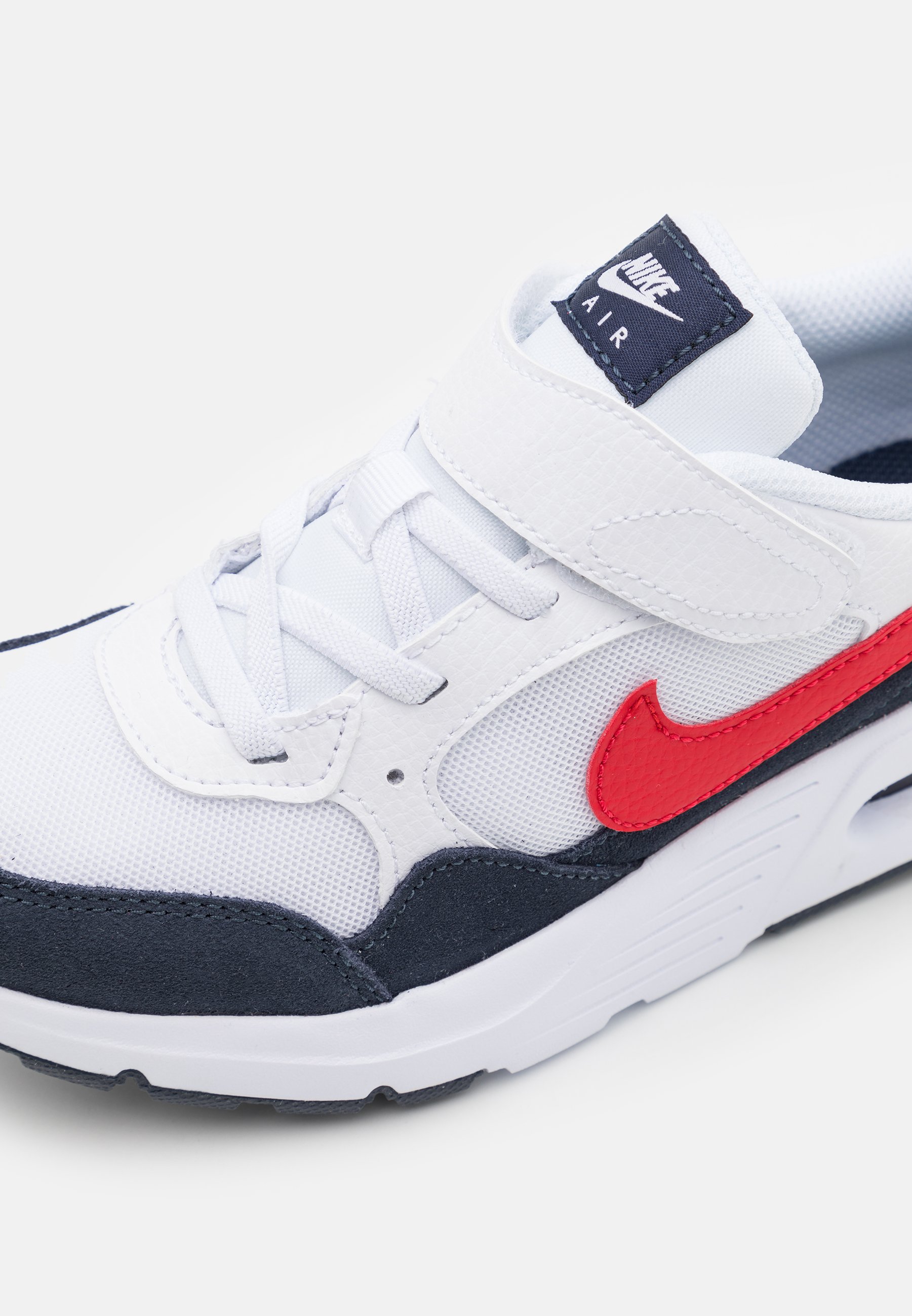 Nike Sportswear AIR MAX SC UNISEX - Trainers - white/univeristy  red/obsidian/white - Zalando.de