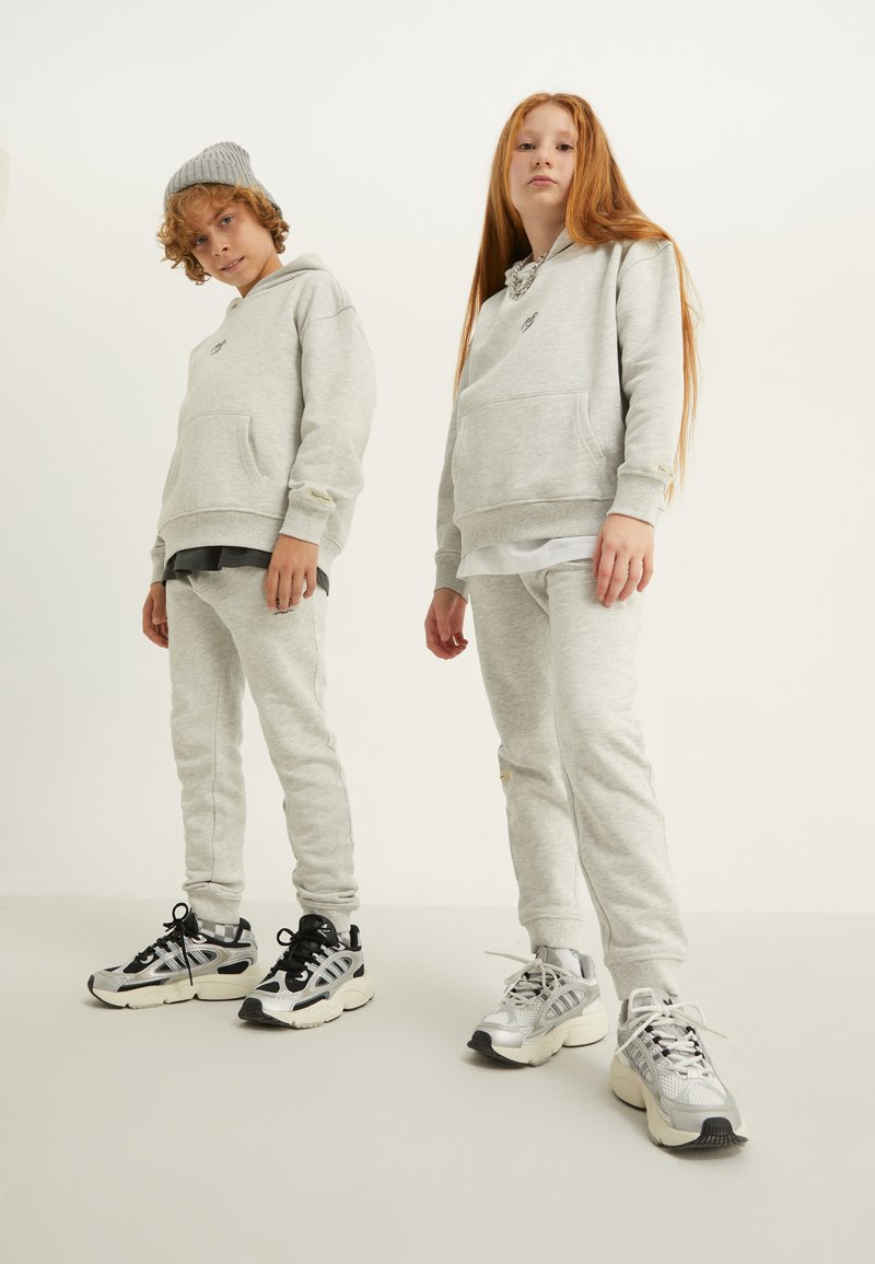 Yourturn Kids UNISEX - Tepláky - mottled light grey
