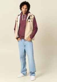 BONOBO Jeans ÄRMELLOSE MIT REISSVERSCHLUSS - Weste - ecru