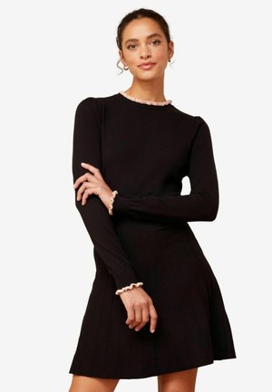 Love & Roses RUFFLE - REGULAR FIT - Neulemekko - black
