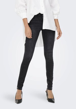 ONLY ONLIDA LIFE MIDWAIST - Jeans Skinny Fit - grey denim