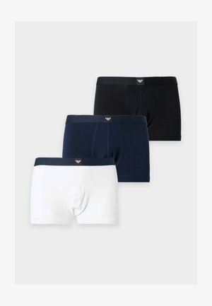 Emporio Armani, 3 PACK - Trunks - black/white/blue