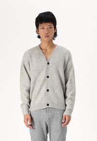 Jack & Jones JOROLLIE CARDIGAN - Cardigan - light grey melange