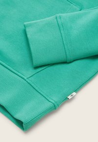 TOM TAILOR MIT LOGO PRINT - Felpa con cappuccio - light fern green