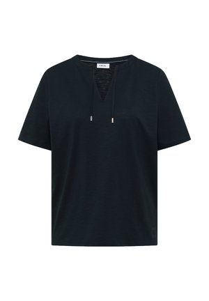 Cecil, KURZARM SHIRT MIT SPLIT NECK - T-shirt imprimé - palm breeze green
