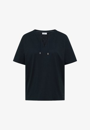 Cecil, KURZARM SHIRT MIT SPLIT NECK - T-shirts print - palm breeze green