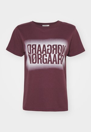 Mads Nørgaard SINGLE TRENDA TEE - T-shirt imprimé - sassafras