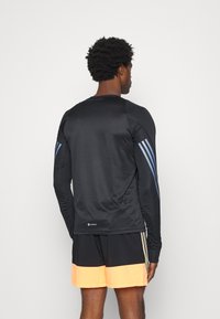 adidas Performance RUN ICON TEE - Triko s potiskem - black