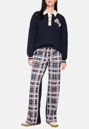 Marc Cain Sports, SWEATSHIRT MIT POLOKRAGEN - Poloshirt - navy