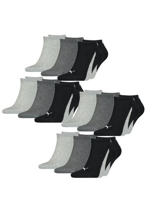 LIFESTYLE 12ER PACK - Sokken - black white