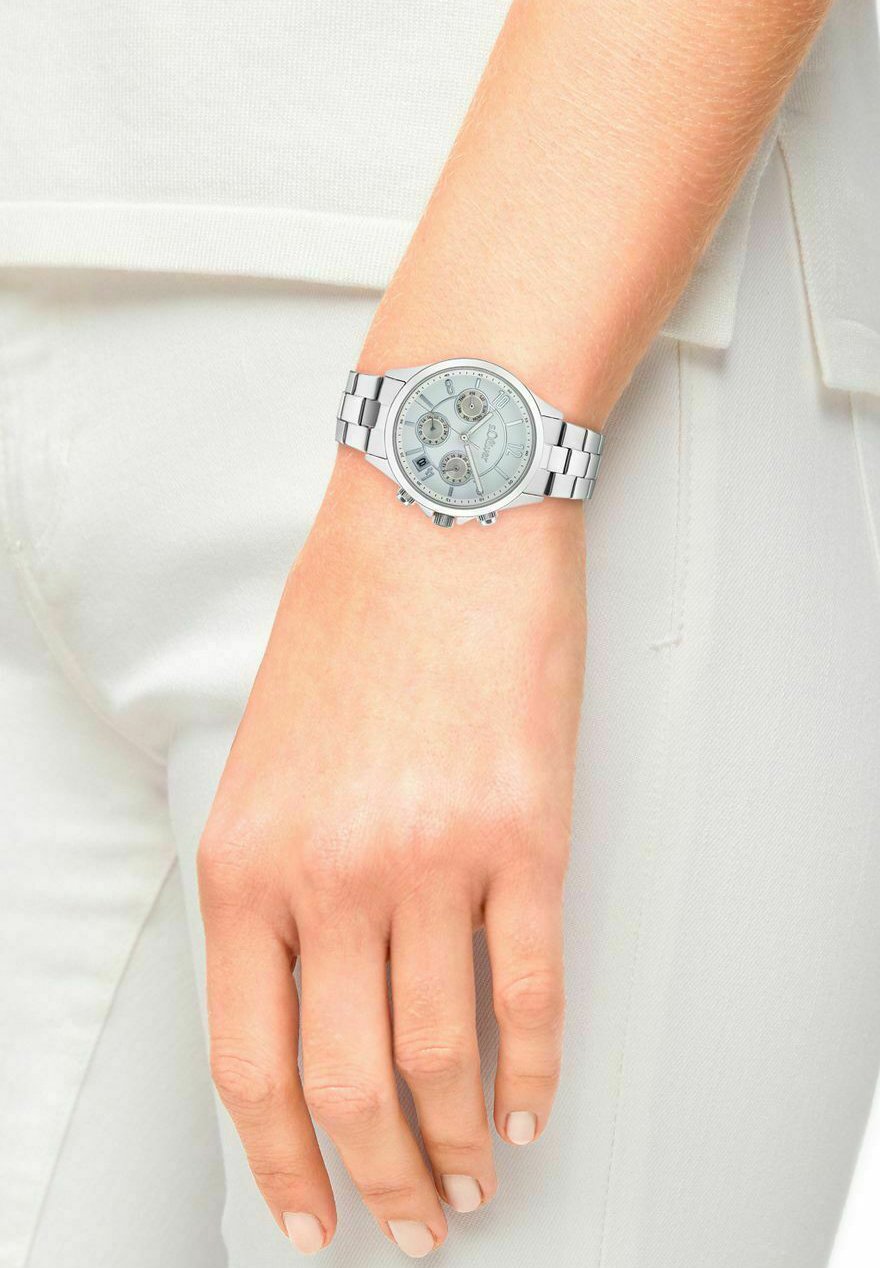 Cronografo Uomo S.Oliver, Acciaio Inox, Vetro Minerale, 41 Mm, Impermeabile 10 ATM