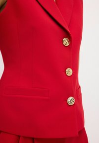 adL PEPLUM - Bodywarmer - red