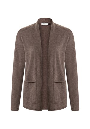 Strickjacke - schoko