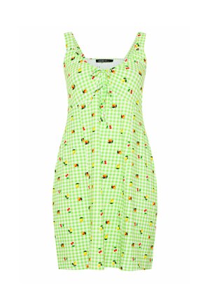 Yours Clothing, WOMEN'S MINI DRESSES - Hverdagskjole - light green