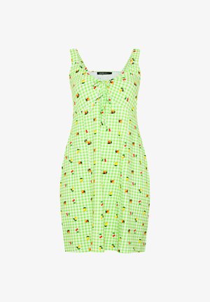 Yours Clothing, WOMEN'S MINI DRESSES - Hverdagskjole - light green