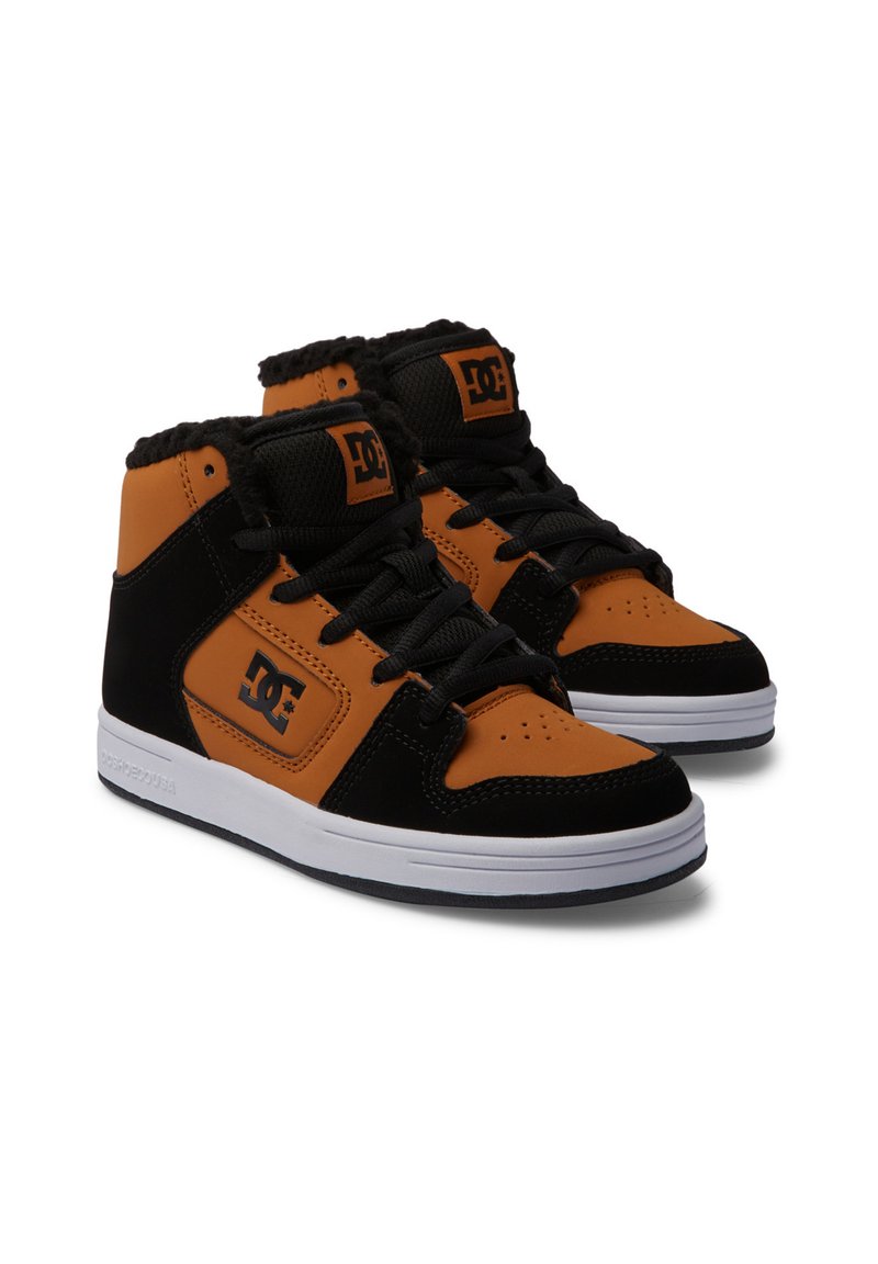 DC Shoes Baskets montantes wea wheat black/marron ZALANDO