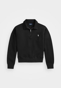 FLEECE QUARTER ZIP - Sweatshirt - black