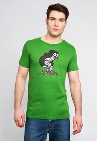 LOGOSHIRT "DER KLEINE MAULWURF"-PRINT - Triko s potiskem - hell oliv
