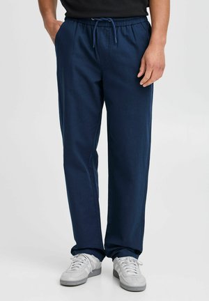 BHBAY LINEN MIX - Pantaloni - dress blues