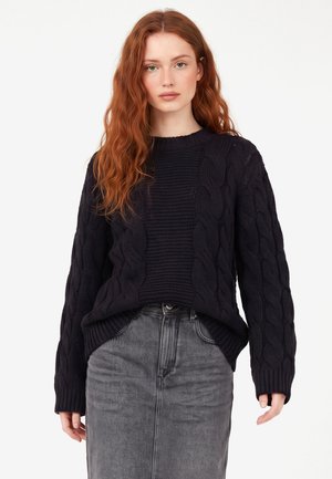 DreiMaster, DREIMASTER SWEATER - Pullover - black