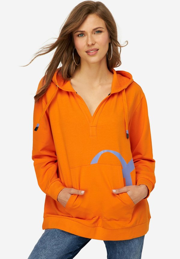 Sweatshirt - orange