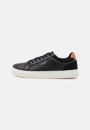 LEATHER - Baskets basses - black