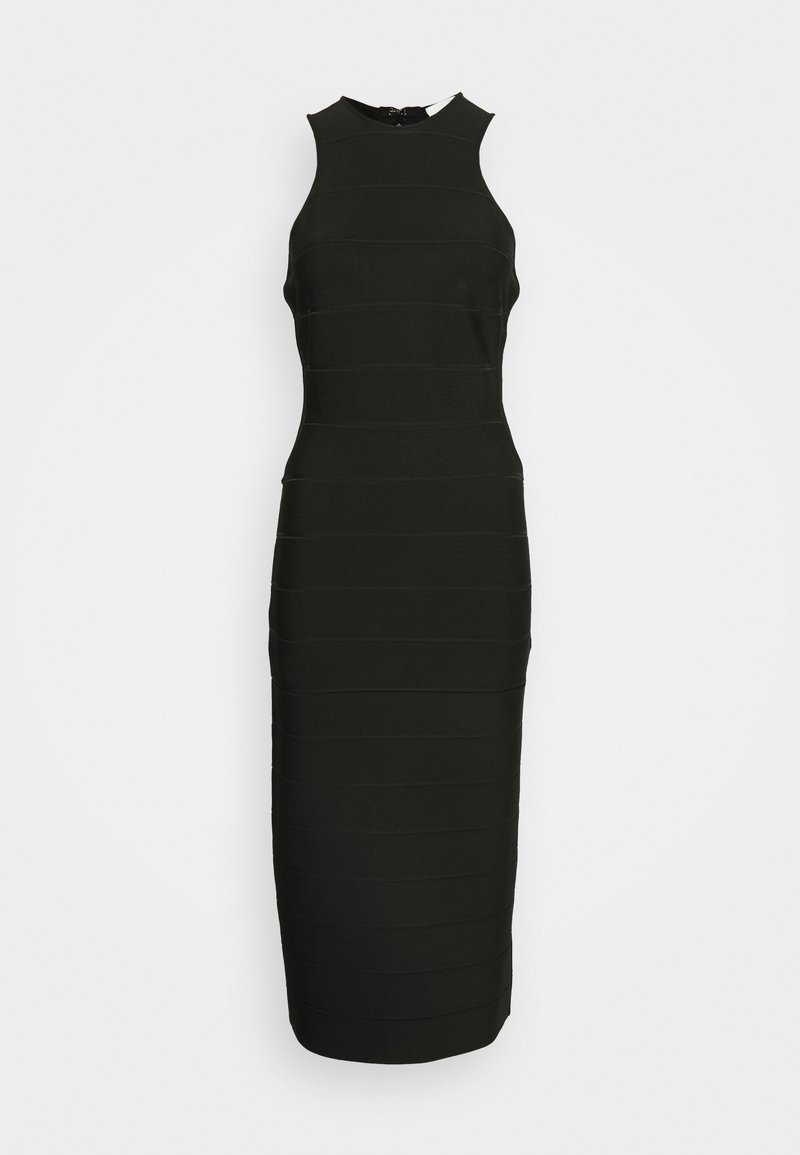 Hervé Léger Cocktailjurk zwart Hervé Léger Cocktailjurk zwart