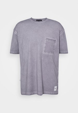 RECLAIM WASHED POCKET TEE UNISEX - Basic T-shirt - charcoal