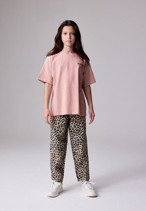 smALLSAINTS REGULAR FIT - CREW - Marškinėliai su spaudiniu - mid pink