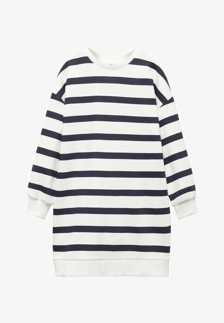 Mango Kids Pletené šaty - royal blue