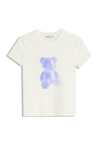 T-shirt con stampa - beige