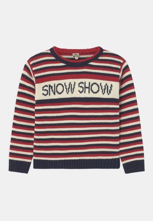 PULL RAYE SNOW UNISEX - Maglione - rayure rouge
