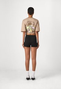 Even&Odd by Zalando RIB TINY SHORTS 2 PACK - Shorts - black