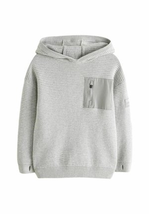 UTILITY - REGULAR FIT - Pulover s kapuco - grey