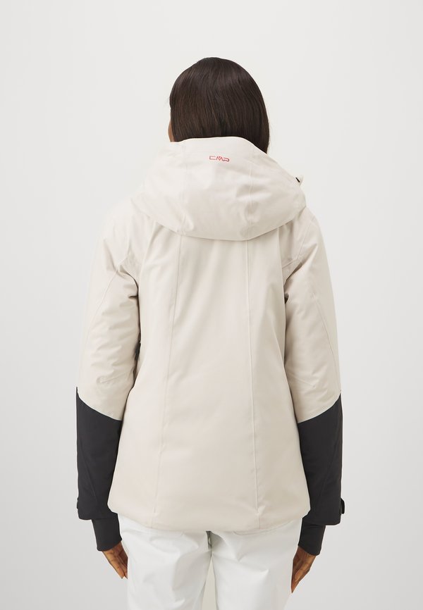 WOMAN JACKET FIX HOOD - Ski jacket - vaniglia3