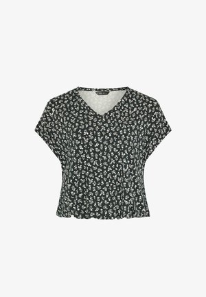 Yours Clothing, PLUS SIZE SHORT SLEEVE T-SHIRTS. - Camiseta estampada - black