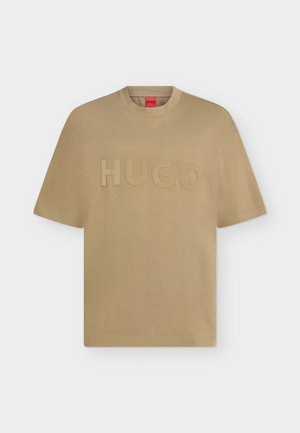 HUGO, DINKEE - Μπλουζάκι με στάμπα - beige overflow
