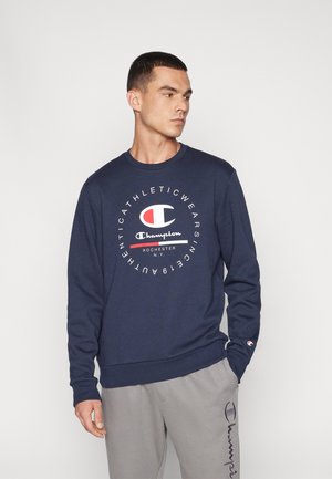 Champion GRAPHIC CREWNECK - Sudadera - dark blue