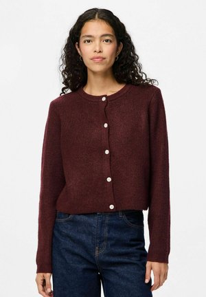 PCSILLY O NECK  - Gilet - tawny port