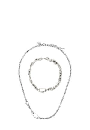 SET - Náhrdelník - silver-coloured