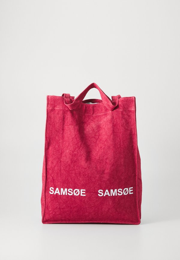 SALUCCA UNISEX - Tote bag - washed rose wine